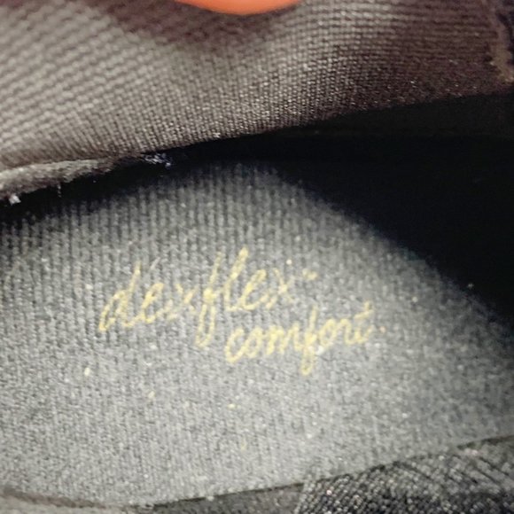 Dexflex Comfort Black Wedge Bootie Size 6 - Picture 6 of 9
